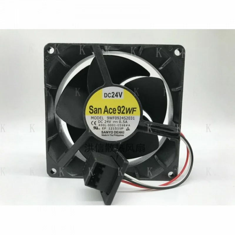 

C 1pcs for Sanyo A90L-0001-0598 # A 9WF0924S2031 24V 0.5A for Fanuc fan