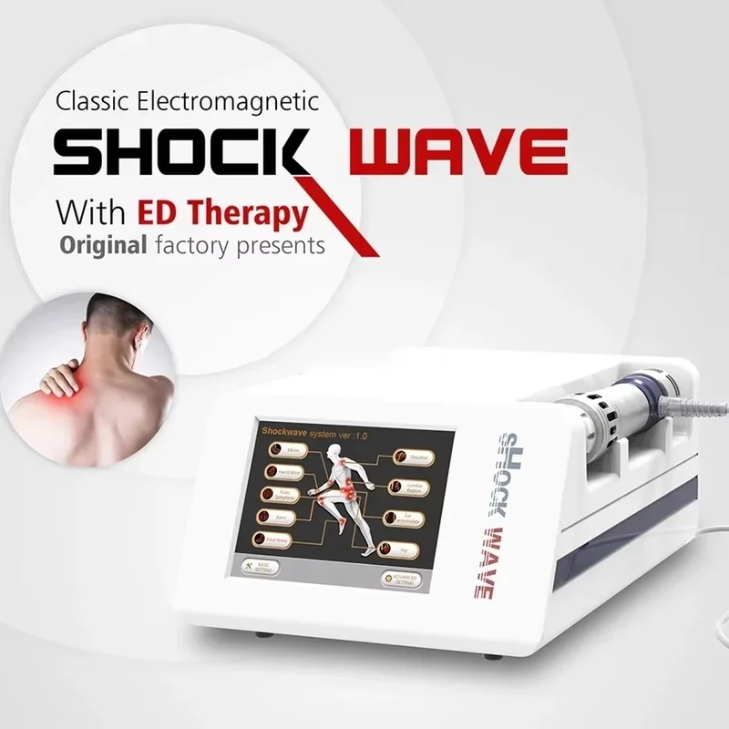 Professional Shockwave Therapy Machine For ED Treatment And Plantar Fascitis Massager 300MJ Shock Wave Instrument Tennis Elbow