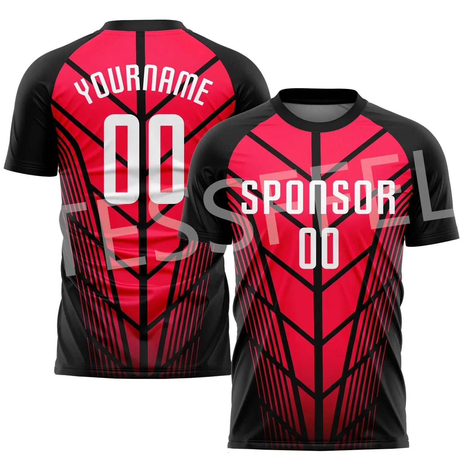 Custom Name Football Team Suits Soccer Sports Jersey Retro 3DPrint Summer Casual Harajuku T-Shirts Streetwear Short Sleeves XA9