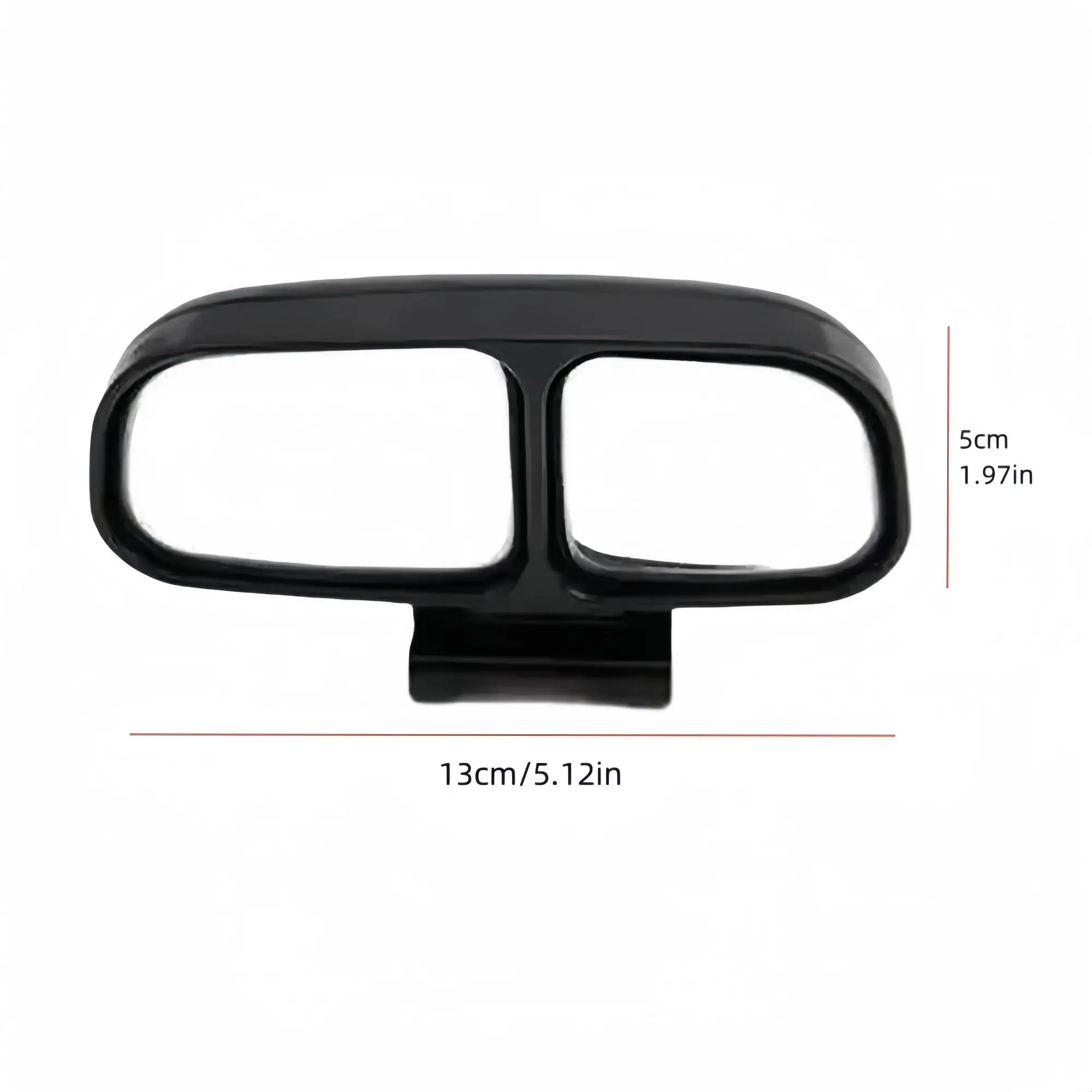 Dual-Lens Car Blind Spot Mirror for New Drivers Dual-Area Vision Extension Aid for Parking And Lane Changing