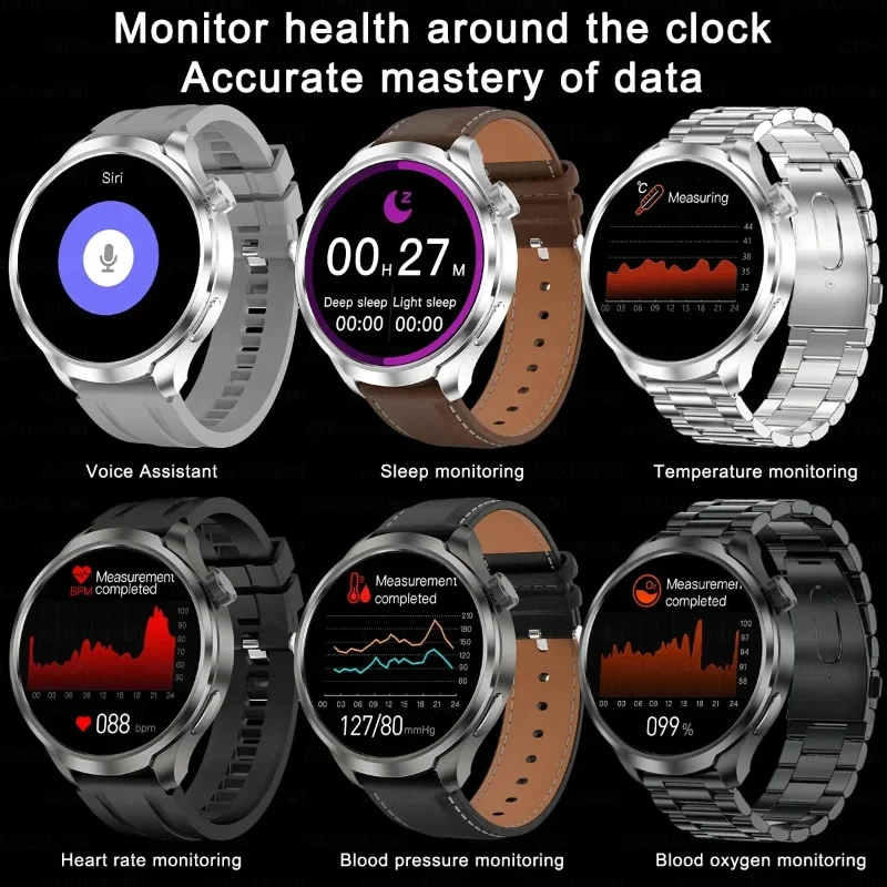 DK69 GPS Track Smart Watch 1.85-inch HD Screen G-Sensor NFC Bluetooth Call Health Detection IP67 Waterproof Sports Mode Watch view 5