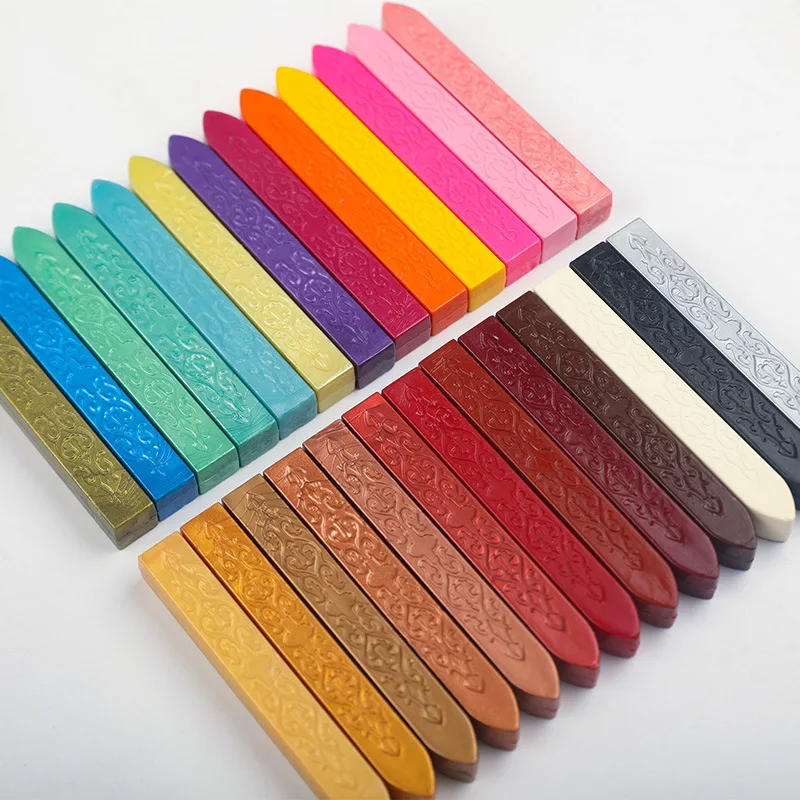 5PCS/Pack Arrow Sealing Wax Solid Color Retro Seal Stamp Making Tools Scrapbook Wedding Invitation Hobby Gift Craft Decor