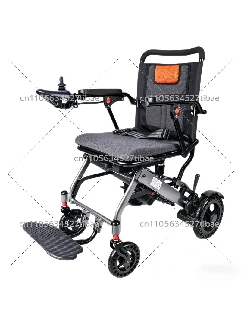 Electric Wheelchair Foldable Lightweight Mobility Scooter for Elderly Disabled Portable Intelligent Control Durable High Perform