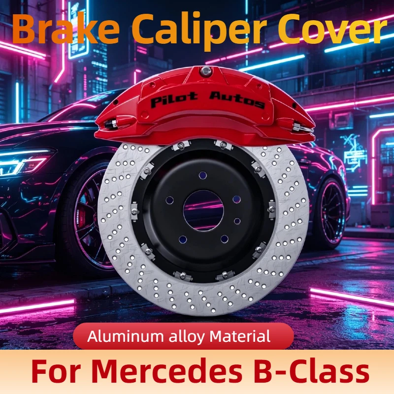 Cubiertas de Caliper de Aluminio para Mercedes Clase B, para Mercedes W245 W246 W247 B180 B200 B220 B250 4MATIC B180d B200d B220d B250e