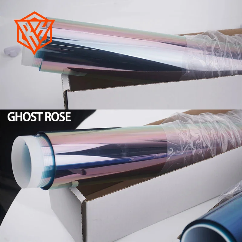 30Mx152CM VLT78% Chameleon Film Red to Blue Tint Car Foil High Heat Rejection Tinting Glass Window Sticker Protection