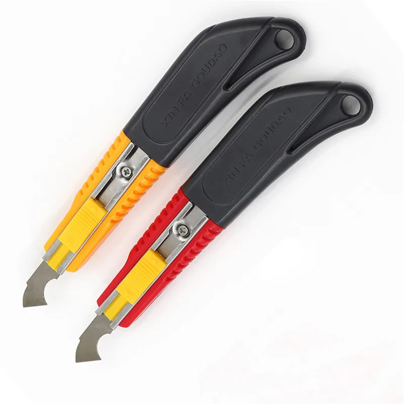 Hook Knife Acrylic Pvc Cutting Tool Knife Blade Steel Hook Blades Cutter DIYHand Tools for ABS Plate Acrylic Board Plastic Sheet