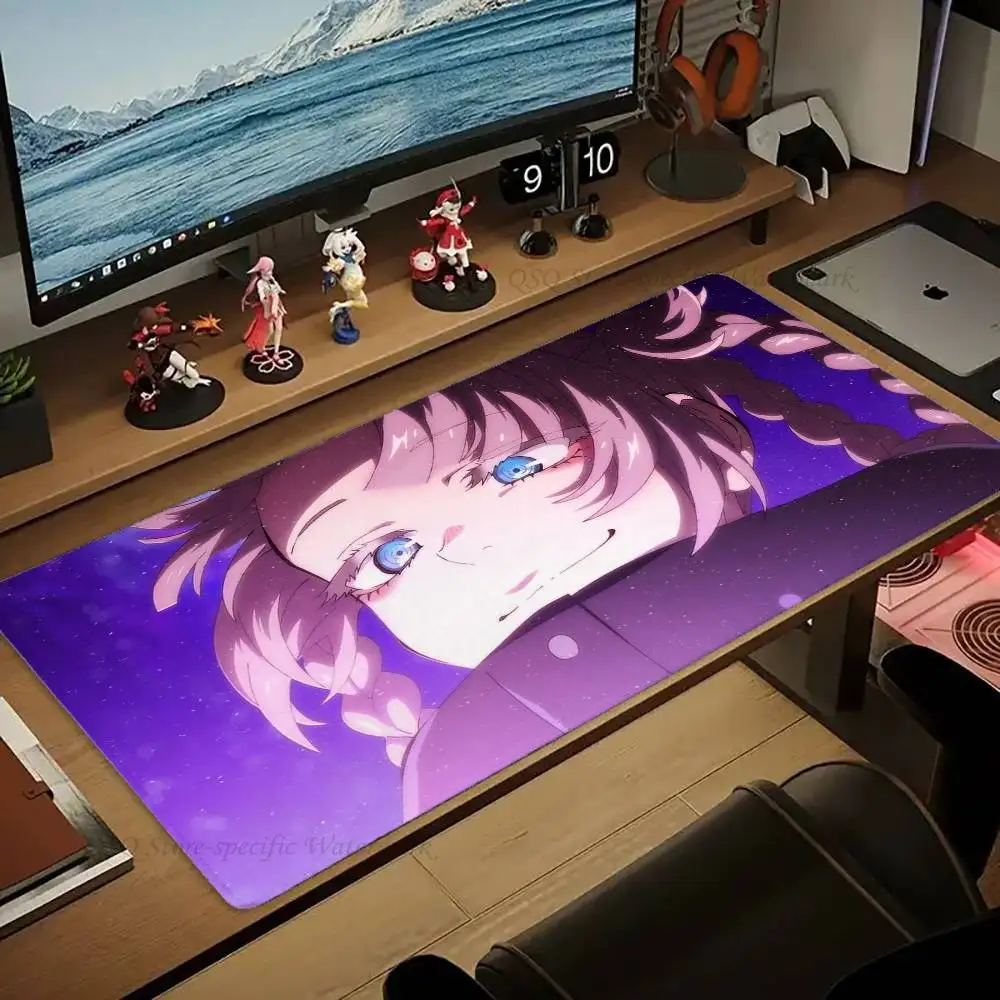 Anime Poster Call Of The Night Mousepad Non-slip Suitable For Office Computers Laptops E-sports Game Desk Mats XXL Keyboard