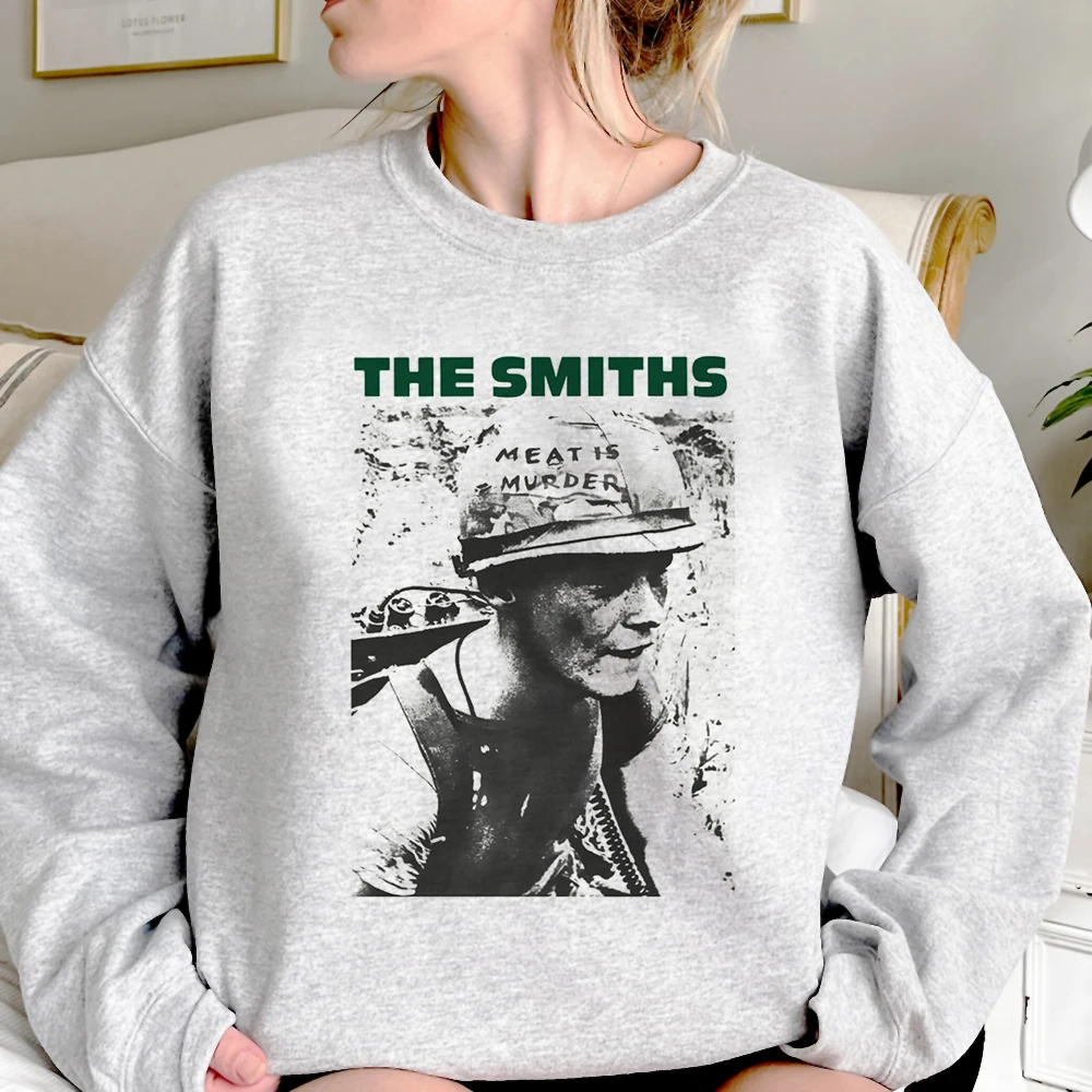 

the Smiths hoodie athleisure youthful pattern patterned trendy funny teen pullover anime casual wear