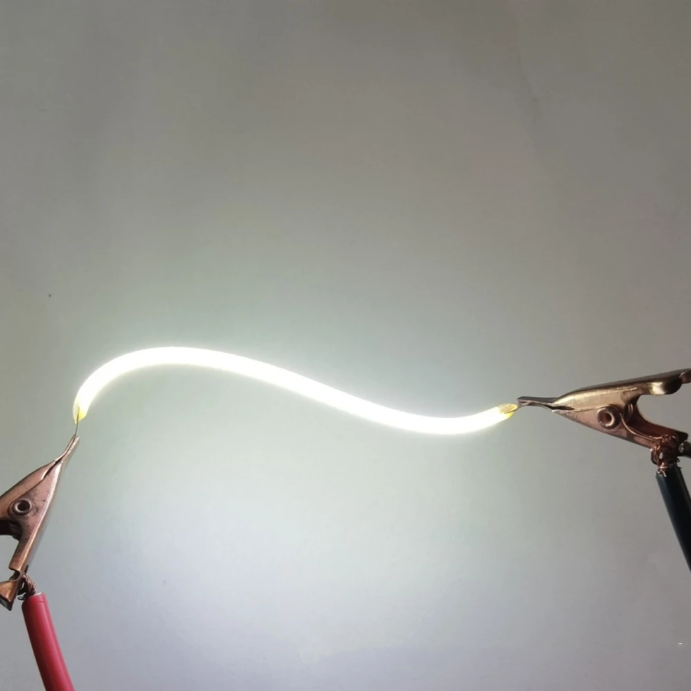 DC 3V Flexible COB LED-Diode 60MM 125MM 145MM 185MM 300MM 450MM Gelb/Rot/Blau/Grün/Weiß Edison-Glühbirnen-Teile LED-Filament