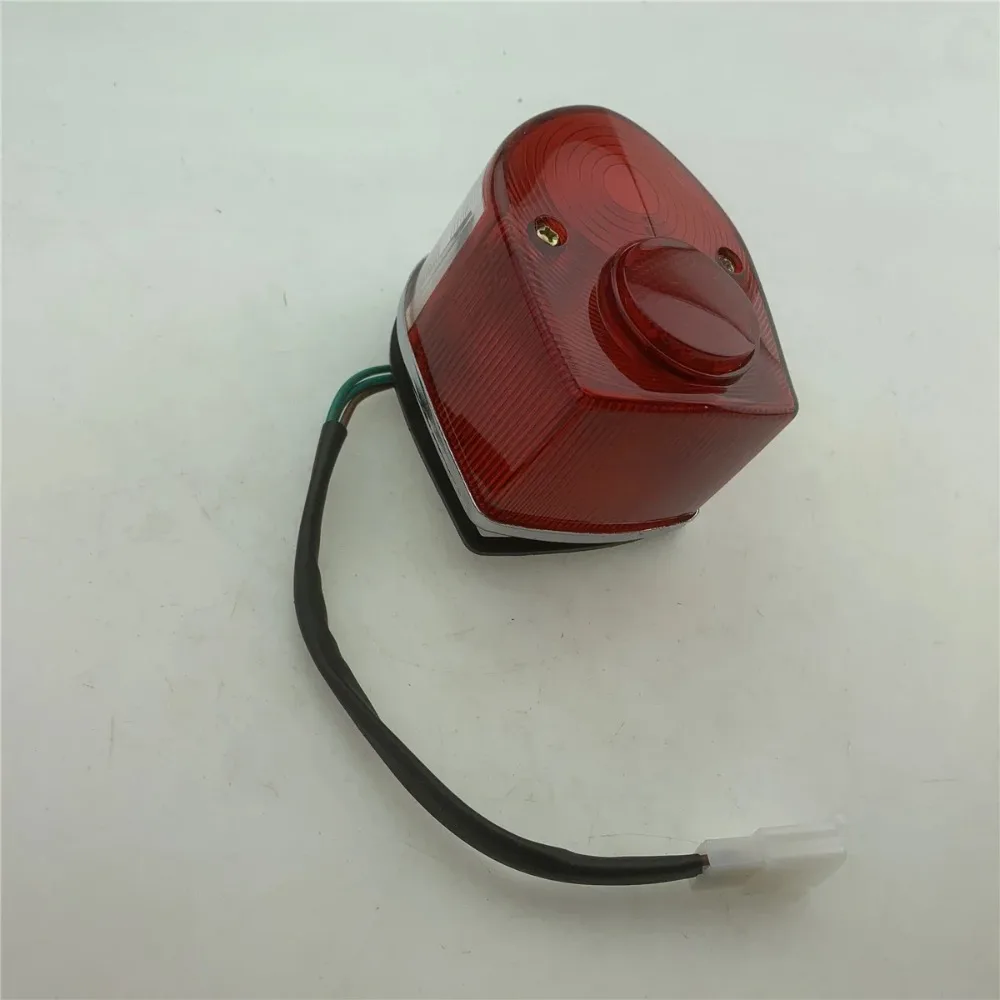 1set For Jialing Motorcycle CT70 Electric Car 70A/Z50a Retro Tail Light C50Q/CJ70A/DAX70, Red Light