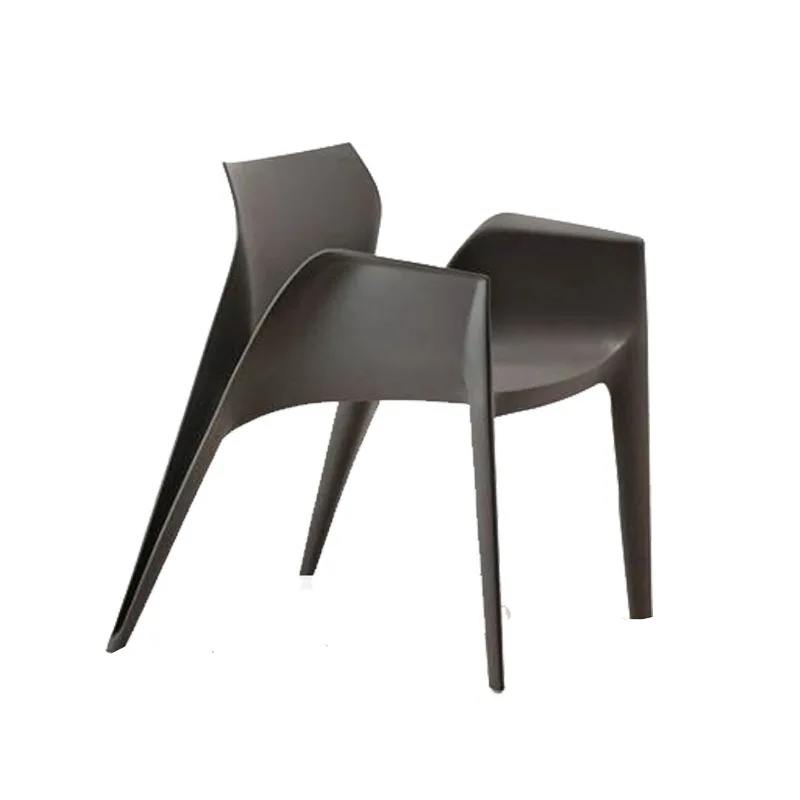 

Dining chair creative Nordic ins style furniture personalized fiberglass outdoor chair special-shaped chair