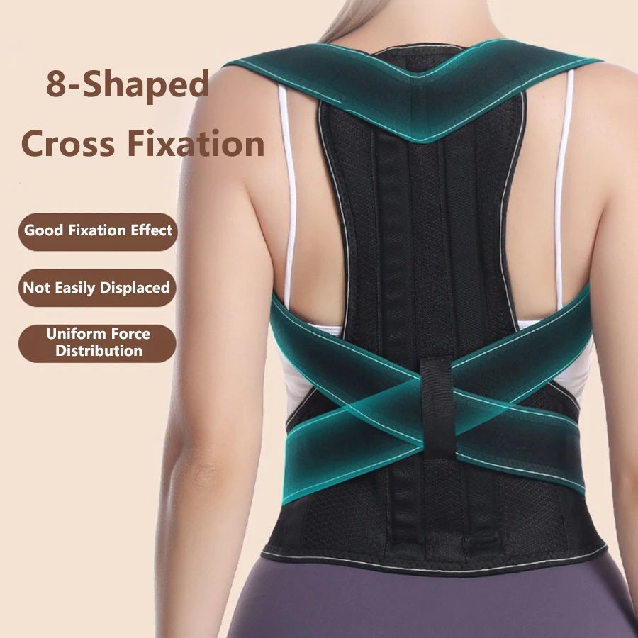 Back Brace Posture Corrector for Men,Back Straightener Posture Corrector,Relief&Muscle Memory Support Straightener