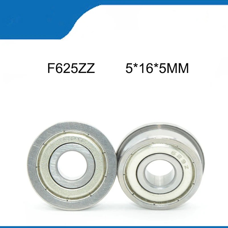 

High Quality Bearing 10/20PCS F625ZZ Corrosion Resistielded F625ZZ Bearings (5*16*5MM ) Deep Groove Ball Bearing (ABEC-1)