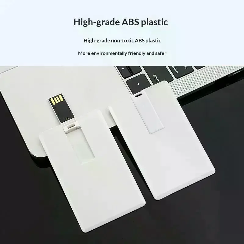 Card Blank Design Usb Flash Drive Pen Memory Stick Disk USB 2.0 512MB 1GB 2GB 4GB 8GB 16GB