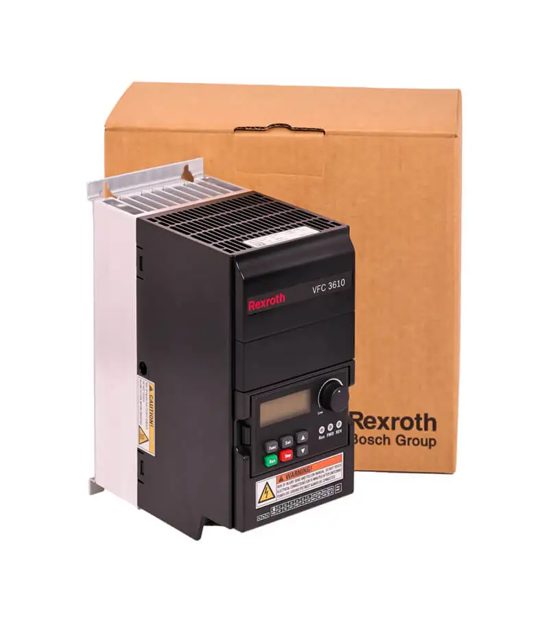 

Industrial controls Variable Frequency drive Rexroth VFC5610-2K20-3P4-MNA-7P-NNNNN-NNNN 2.2kW AC speed drive