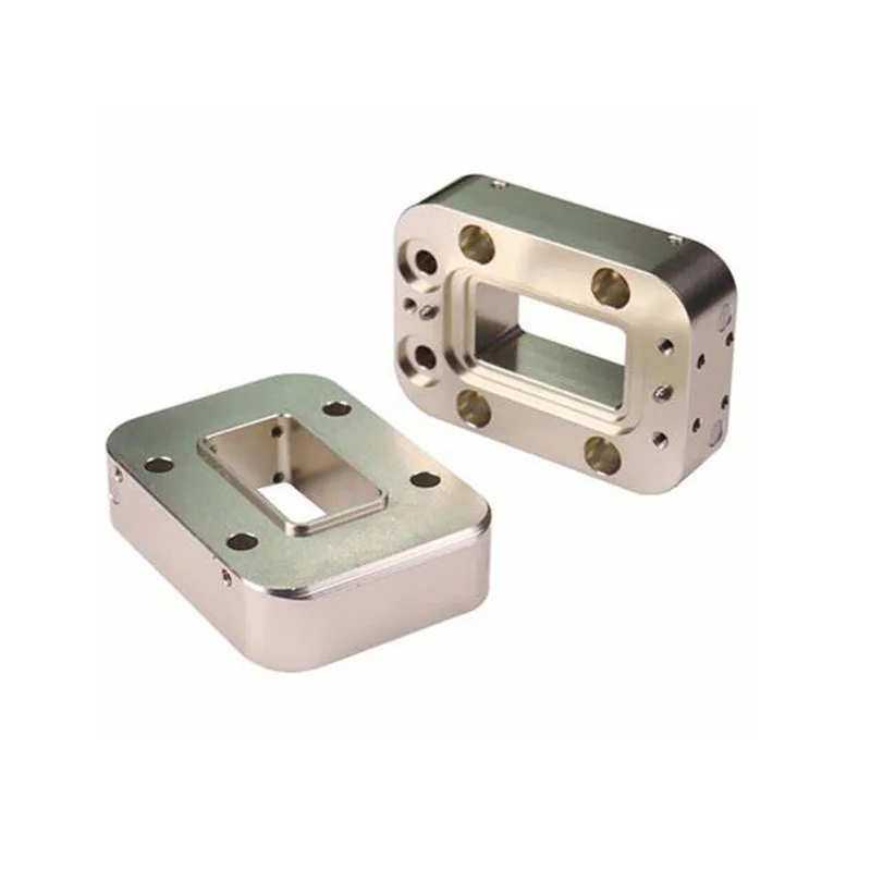 CNC machining custom aluminum alloy precision mounting base, square connecting seat, positioning module