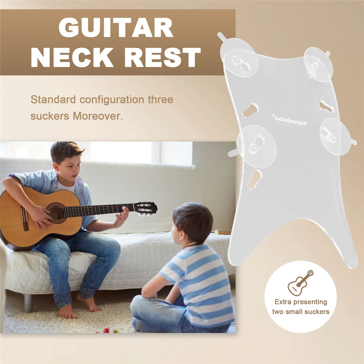 

AA41T Опора для классической гитары Всасывающая опора для гитары Steamline Опора для гитары