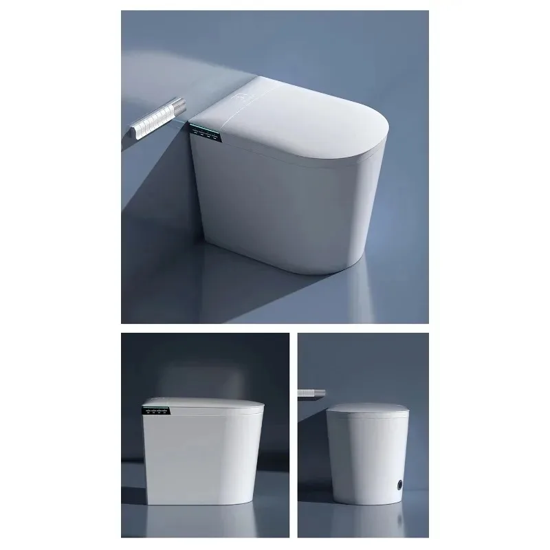 

HONGDEC Foot Sensor Smart Toilet Bathroom Smart Toilet High Quality Operation Auto Open and Close Multi Functional Smart Toilet