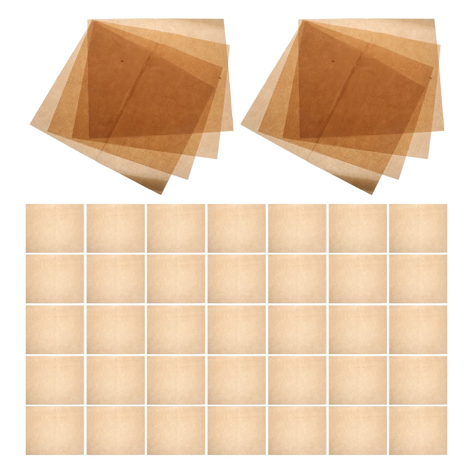 Xuan Paper 100 Sheets Handmade Semi Raw Rice Paper for Chinese Calligraphy Painting Mounting Plant Dyed