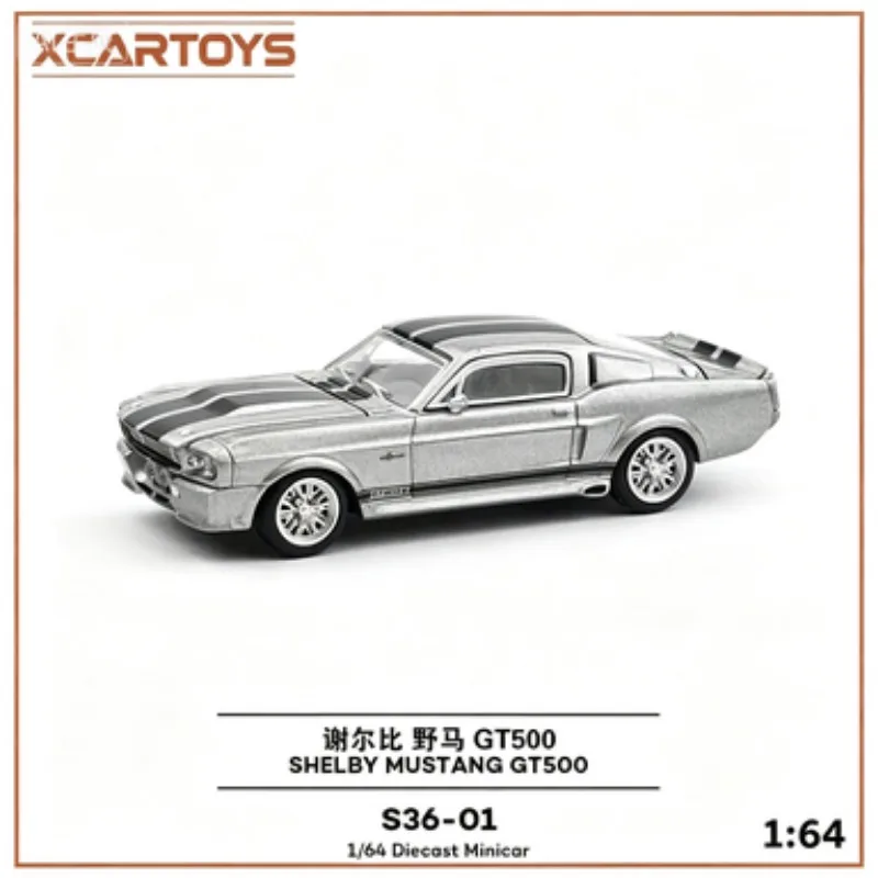 

XCARTOYS 1:64 S36-01 Ford Mustang, Cast Aluminum Model, Adult Collection Decorative Piece, Boys' Gift, Holiday Gift.