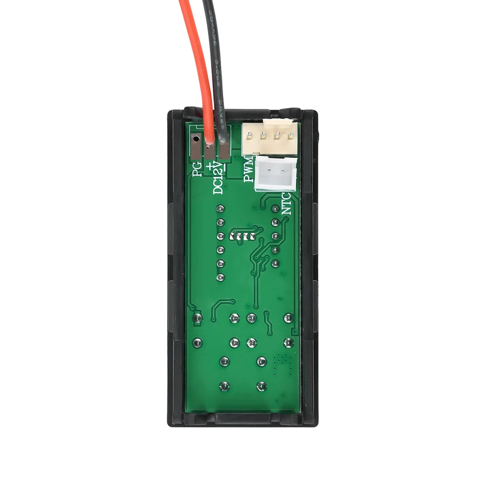 4-Draht-PWM-Lüfterthermostat 12V 3A Drehzahlregler mit Mehrfachfühler für PC-Gehäuse Industriekühlung – Detail 17