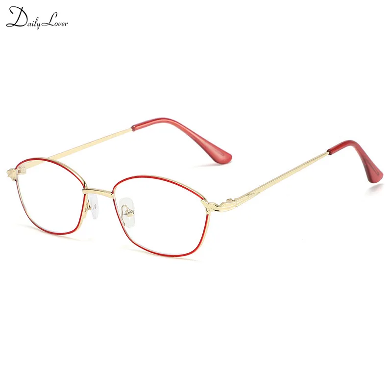 Metal Frame Reading Glasses Women Presbyopia Glasses Magnifying High Definition Prescription Glasses Eyewear +1.0 To +4.0