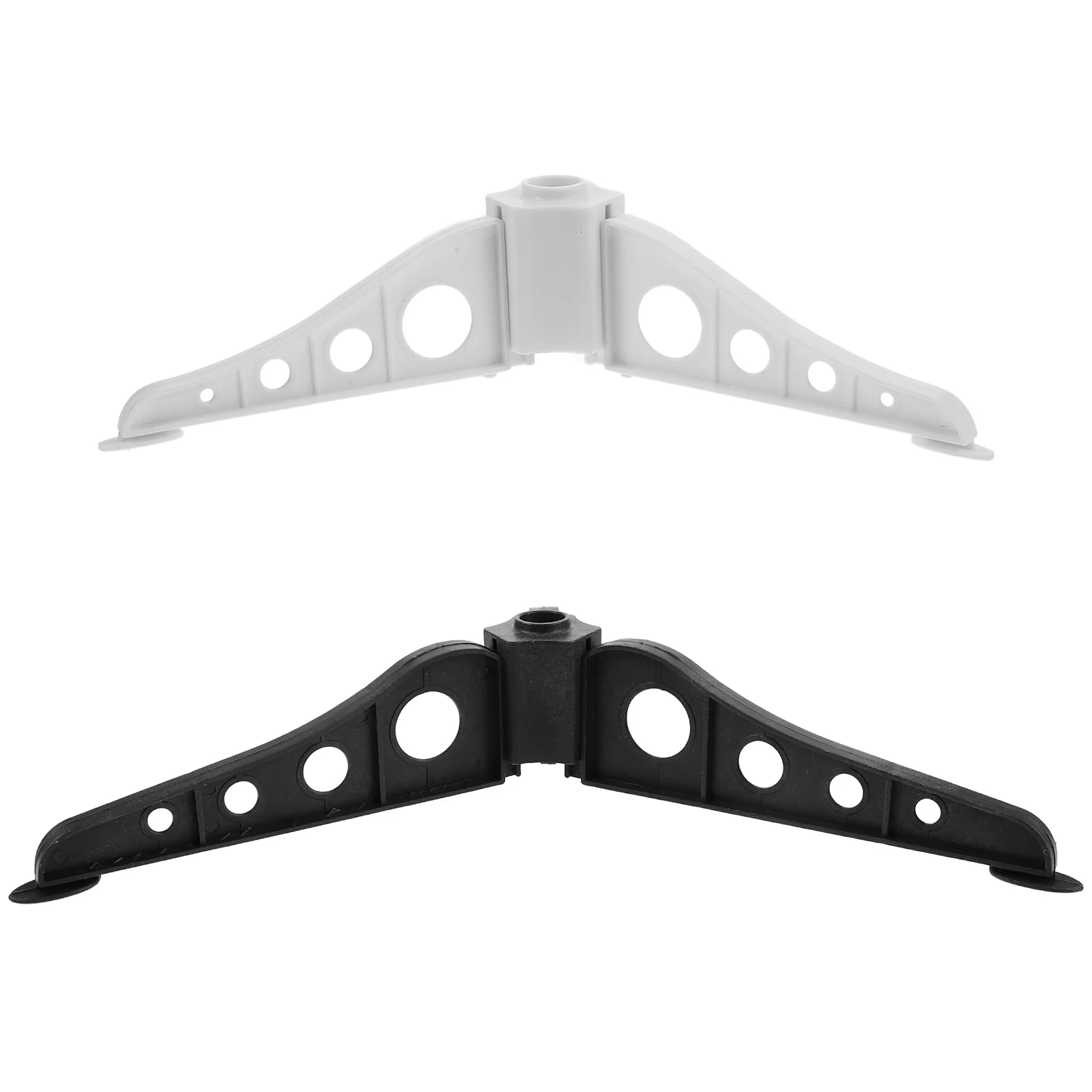 

2pcs Christmas Tree Stand For Artificial Trees Black White Foldable Sturdy Base Adjustable Support For Large Small Xmas Tree