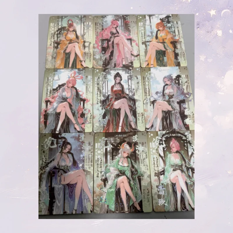 Japanese Anime ONE PIECE MCR MXR Card Set NAMI Nefertari D. Vivi Vinsmoke Reiju Yamato Shirahoshi Boa Hancock Collectible Cards