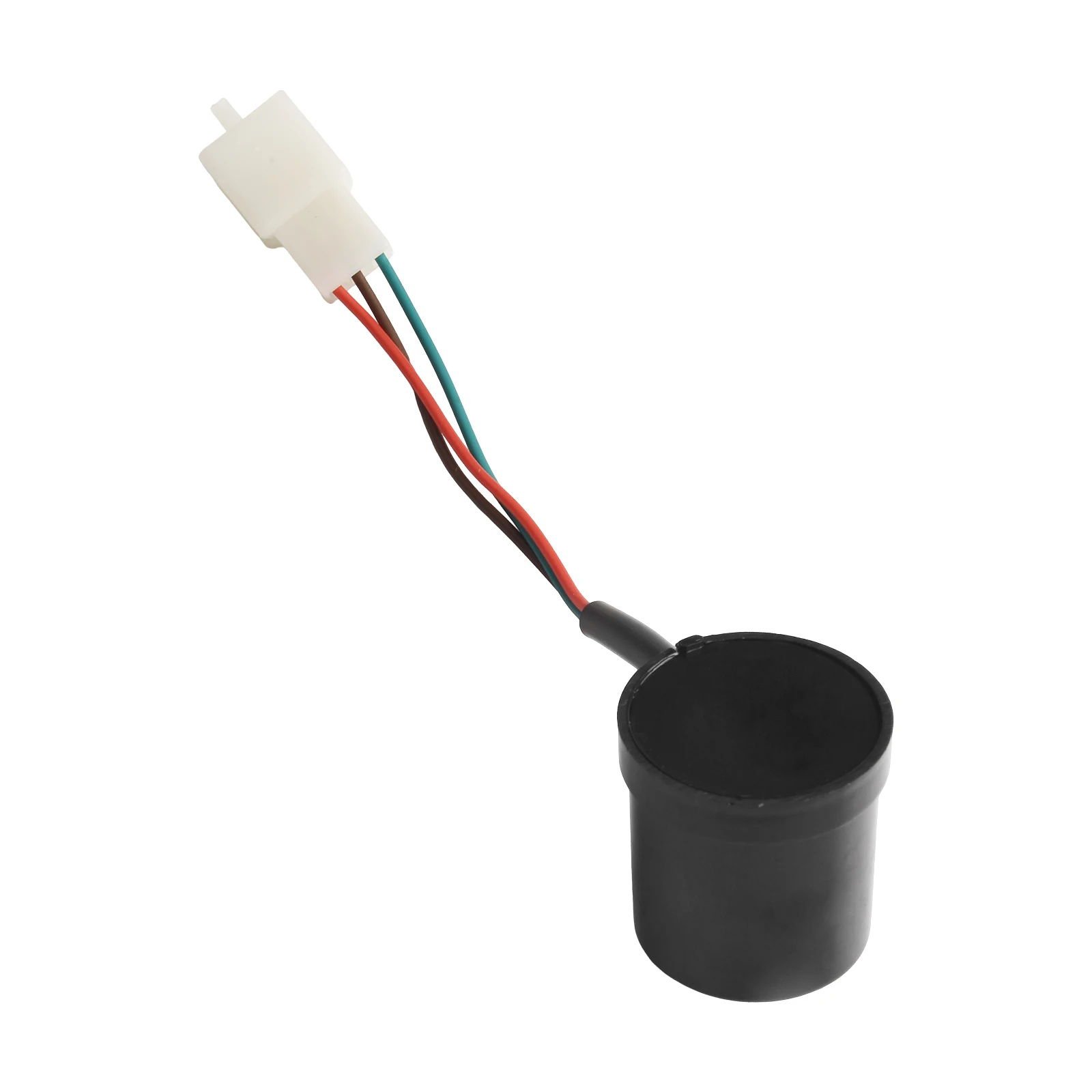 3pin Interface Scooter Flares Good Compatibility Sleek Black Design ABS Material Compact Size Black Flasher For Scooter