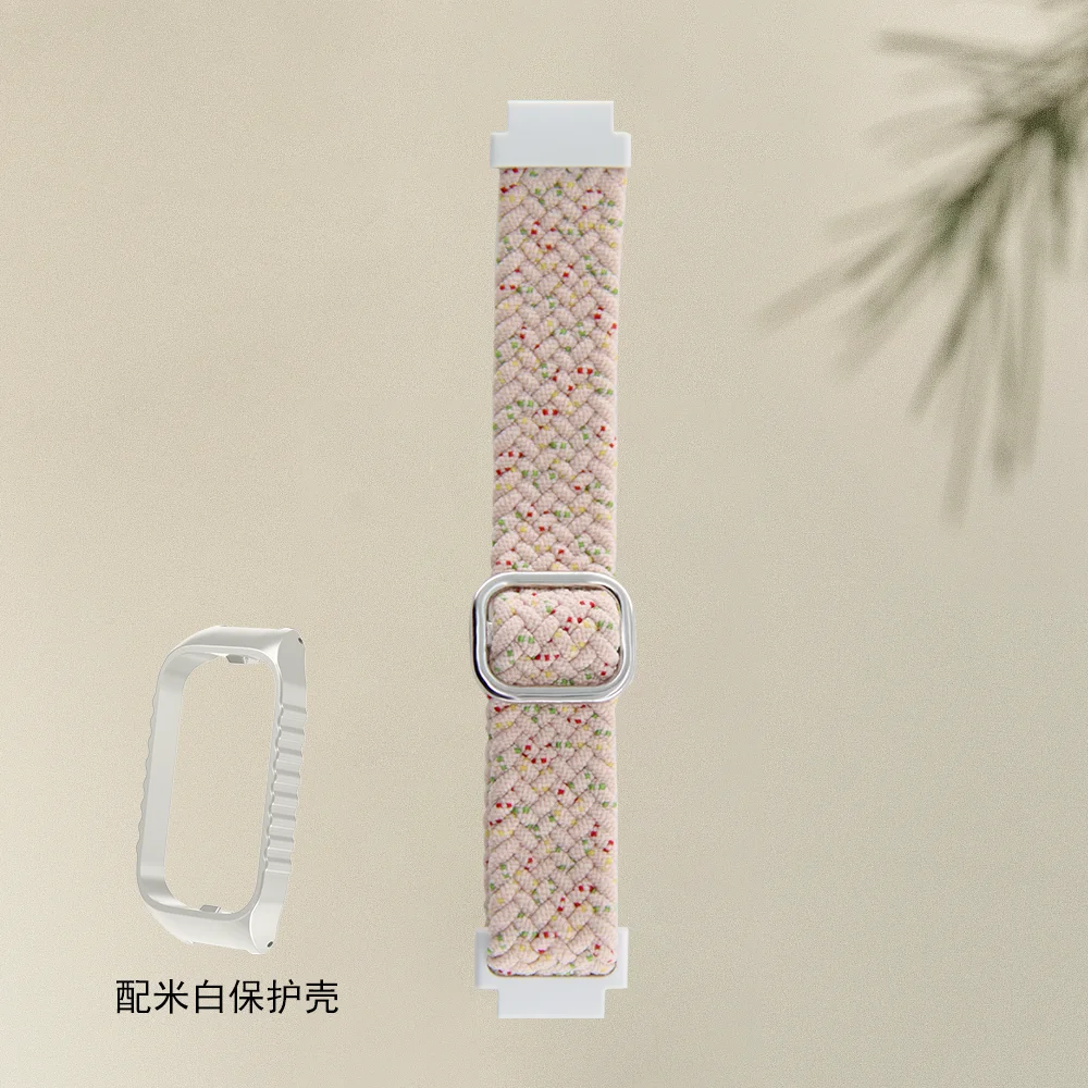 

Return Braided Slide Buckle Strap For Redmi Band 2 Quick Release Breathable Hard-wearing Nylon Replacement Sport Smartwatch Band
