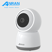 ANRAN 5MP FHD Baby Monitor Camera Security Wifi Surveillance Camera Two Way Audio 24/7 Recording IR Night Vision Smart Tracking