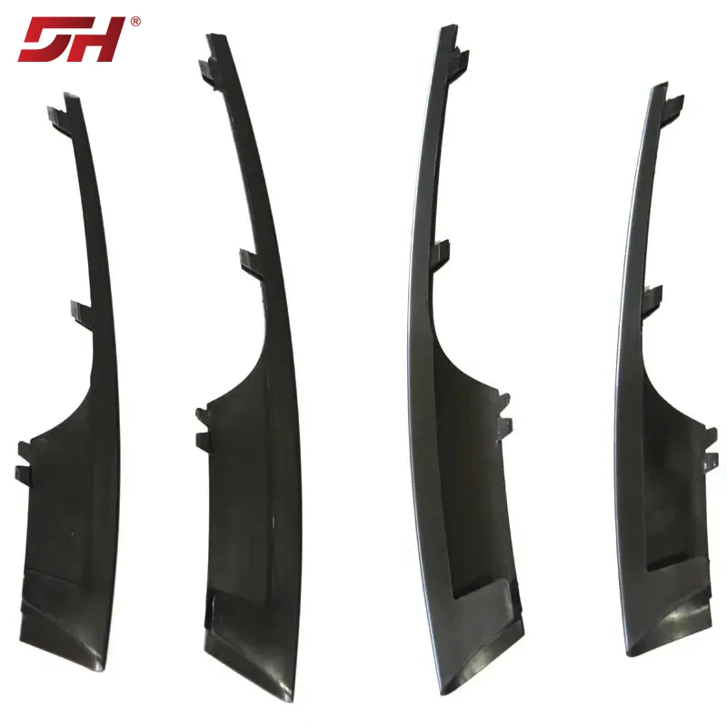 

4pcs 95850568520 95850568620 95850587720 front bumper side mesh decorative strip grille frame for Porsche Cayenne 2011-2014
