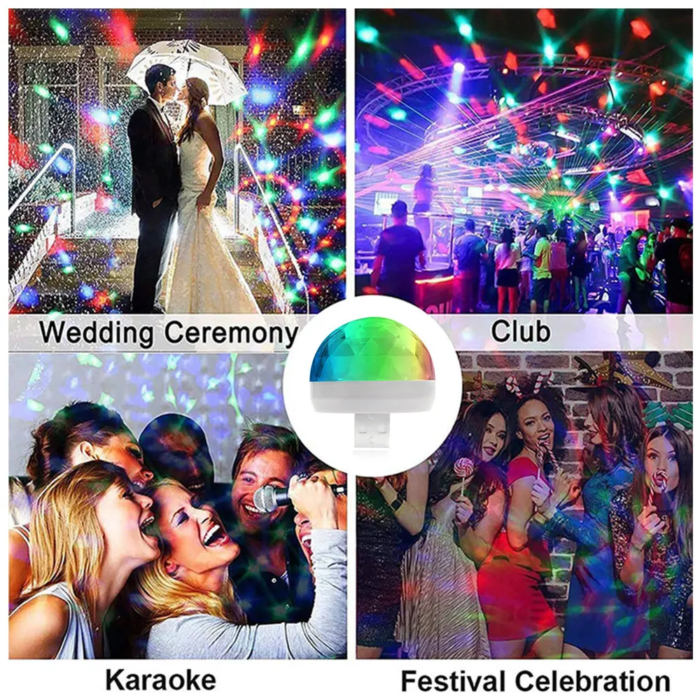 USB Mini LED для дискотеки и диджея