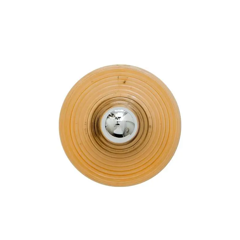 

Medieval aisle water ripple glass wall lamp, retro designer entrance corridor bedside lamp