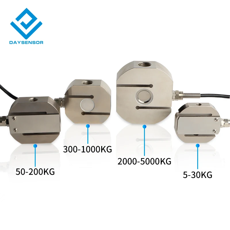 DYLY-102 DAYSENSOR 0-1T S-type tension pressure sensor Load sensor force measurement weight 5kg500kg high precision factory