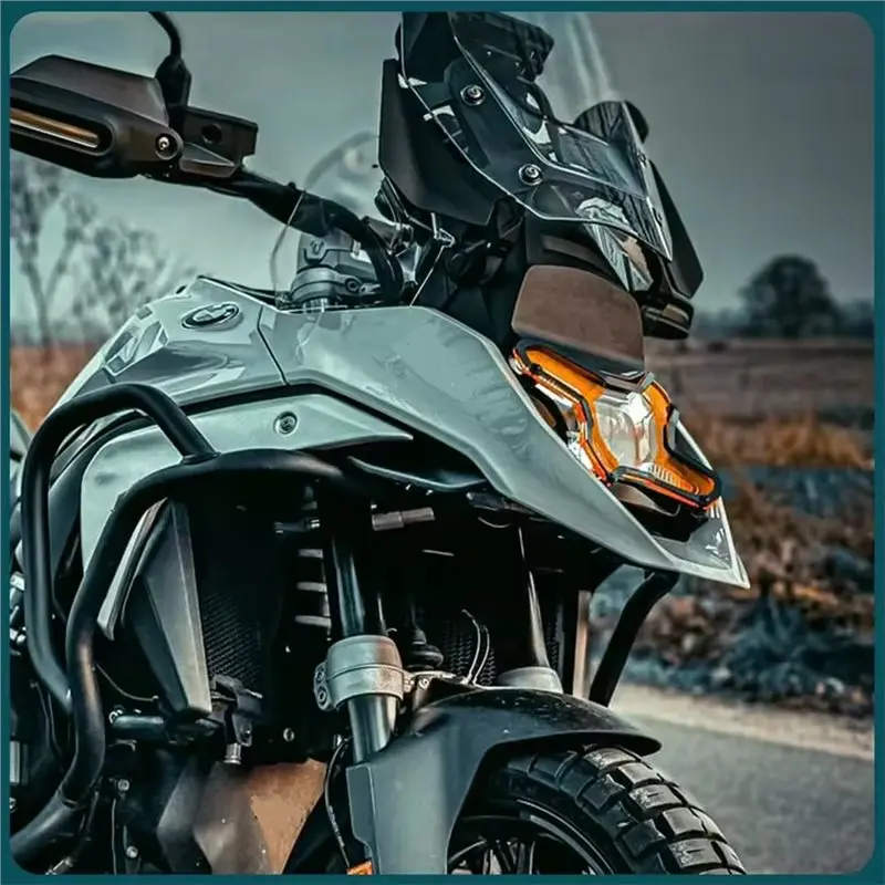 Eficiente-para bmw r 1300gs r1300gs 2023 2024 motocicleta farol guarda protetor guarda farol grill