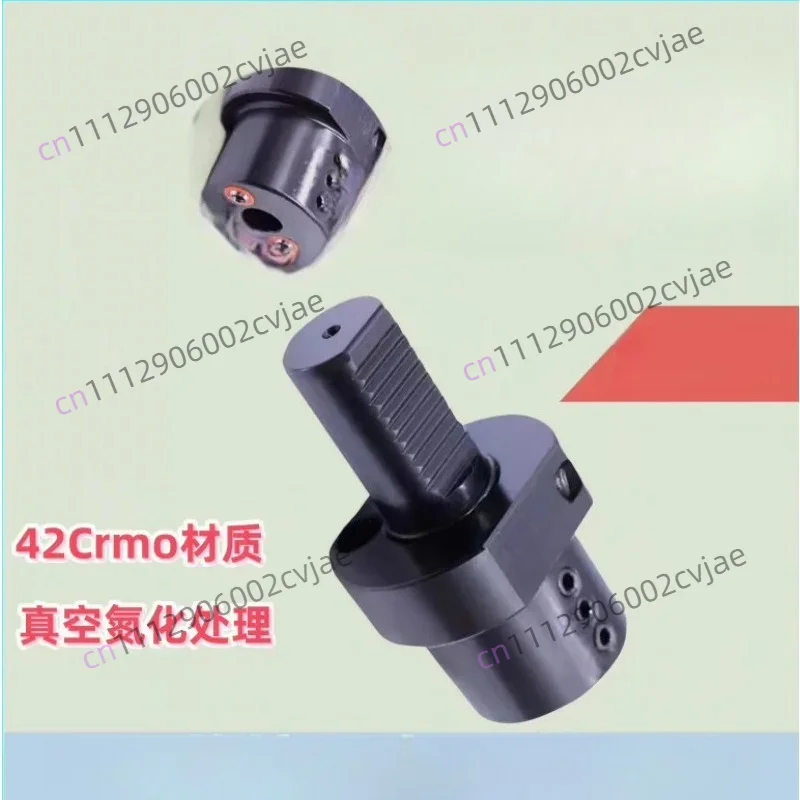 VDI Power CNC Tool Holder E1, Inner Bore Tool Seat for Turning Milling Composite Center