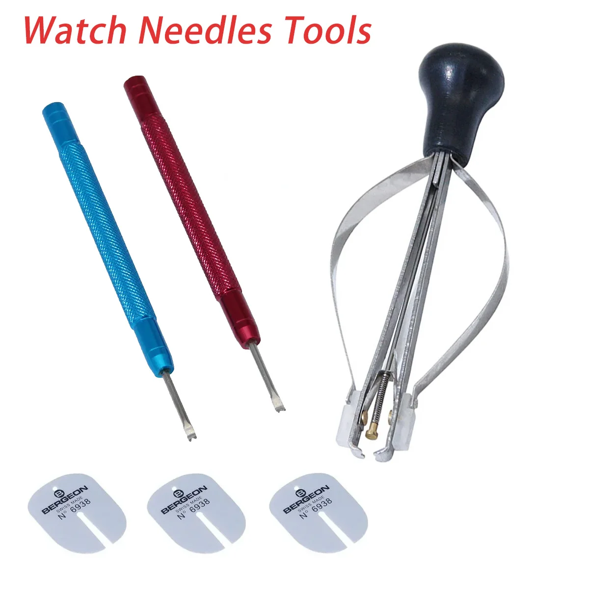 1-3Pcs Watch Hands Remover Presser Watch Needles Picker Puller Fitting Removal Tool Watchmaker Watch Repair Tool Accessories Kit