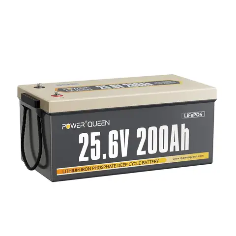 24V 200Ah LiFePO4 Battery 5.12KWh for Solar Off-Grid, RV, Customized