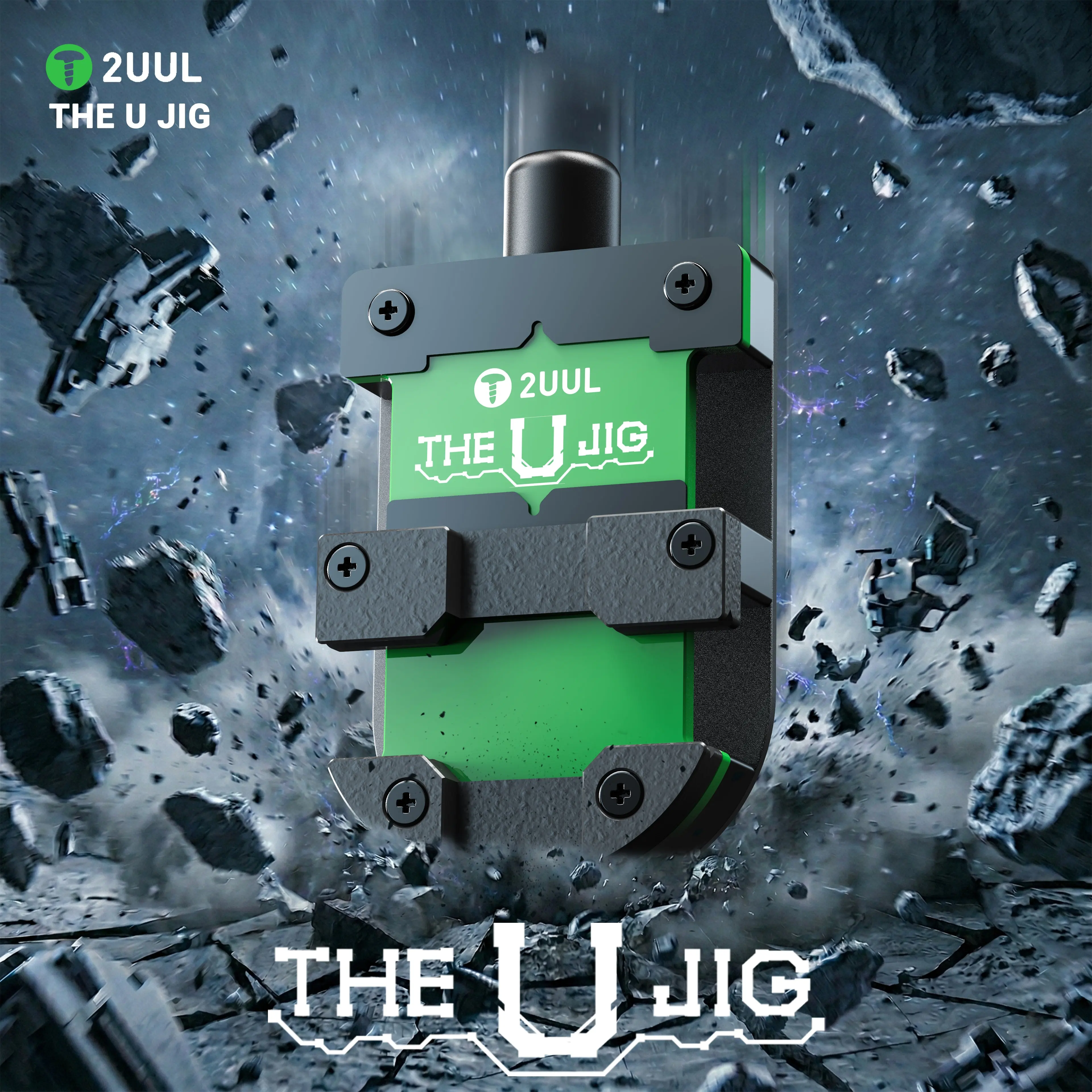 

2UUL THE U JIG Специализированный держатель для ЦПУ BH14 для ремонта мобильных телефонов, инструмент для фиксации чипов материнских плат и восстановления контактов ЦПУ