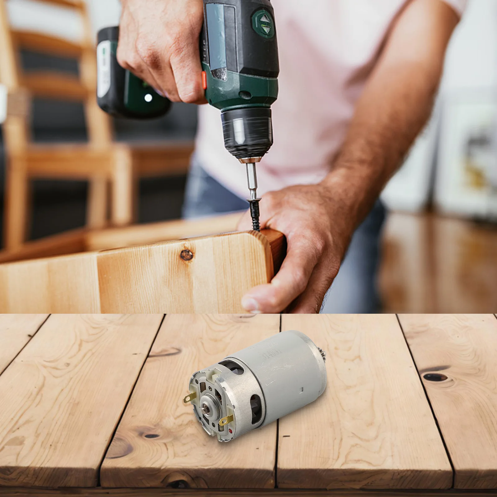 For Home Repair For Handheld Tools as Picture RS-550 Motor Cordless Drill Motor Parts Tools Part Number 317004710