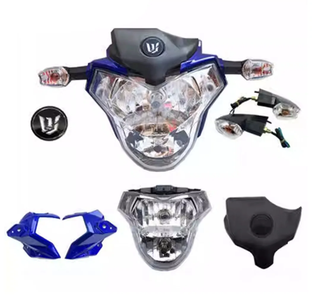 Motorcycle Front Headlight Turn Signal Assembly for KEEWAY RKV125 RKV150 - Dedicated Lighting Upgrade for Keeway Rkv Models
