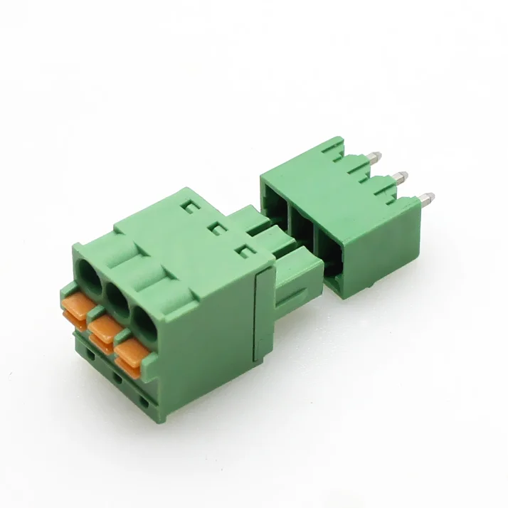 25Pcs/50Pcs 3.5mm pitch  15EDGKDM 2P ~ 12P PCB Pluggable TERMINAL BlOCKS KF2EDGKD FK-MCP 1,5-STF-3,5 BL-I/O 3.5/10F EC350V