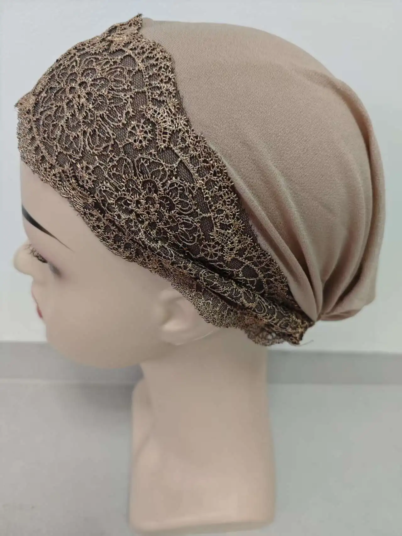 الجملة 3 قطعة القبعات الحجاب النسائية أفريقيا مسلم ملابس العمل عيد الصلاة قبعة أسود وردي قبعات مرنة قبعة دبي قبعة الأفريقية