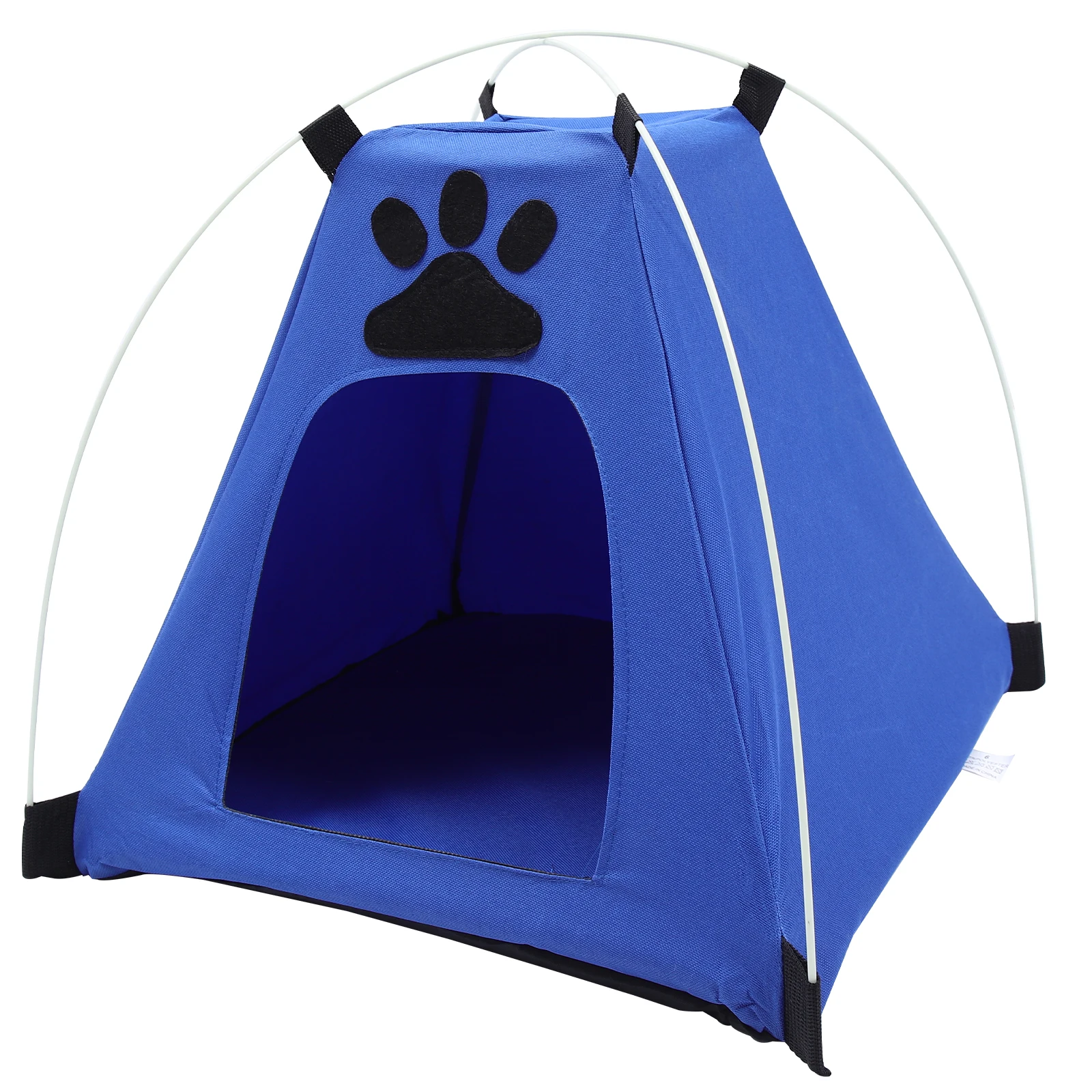 Kühlendes Haustierzelt für kleine Tiere, abnehmbares, atmungsaktives Hundehaus mit kompaktem Design, Sommer-Indoor-Spielversteck, Hütte für Katzen