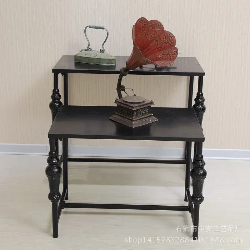 Bag racks, shoeracks, assembly platforms, clothing store window display cabinets, iron wrought women's and men's clothingstore
