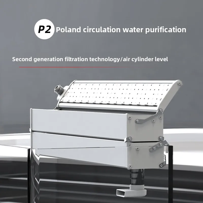 Pollan drip box fish tank filter water circulation box top  tank silent water purification system upper filter box