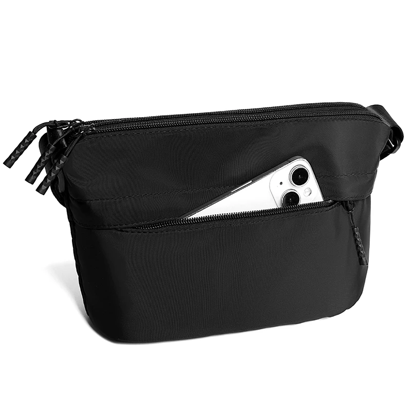 حقيبة جلدية للرجال عبر الجسم عصرية 2025 حقيبة نايلون جديدة حقيبة كتف غير رسمية للطلاب حقيبة أعمال رجالية عصرية