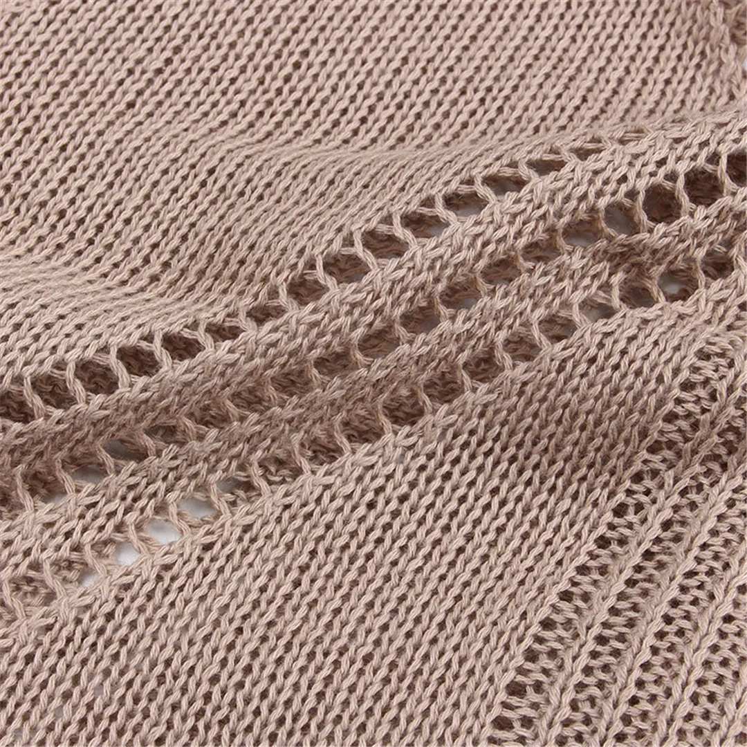 Sexy, ausgeschnittene, gehäkelte Tunika, Strandkleid, Strandmode, Strandbekleidung, Damen, langes Kleid, V4531 – Detail 19