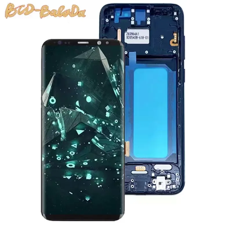 Imagem -05 - Display Lcd Touch Screen Digitalizador Tft 5.7 Apto para Samsung Galaxy s8 G950f G950fd G955 G955f Testado Novo